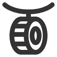 Icon showcasing the tire types of DAMAXED e-bikes.